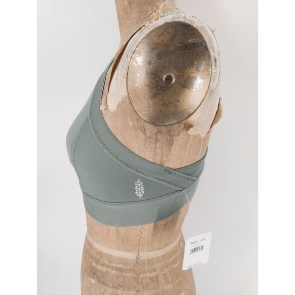 Free People Movement End Game Bra-Olive Ash sz XS - Picture 4 of 5